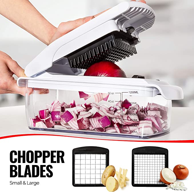 قطاعة الخضار والفواكه ١١ في ١ الاكثر مبيعاً - Gulf Shop KSA