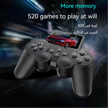 New جهاز الالعاب المحمول القابل للشحن + يد اضافيه + وصلة HDMI للتلفاز