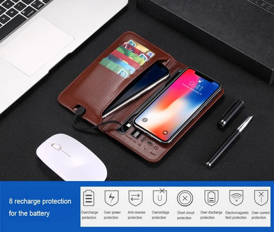 محفظه مزوده في بور بانك و USB