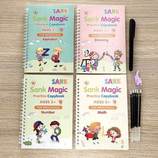 المجلد العلمي 📚 - مجموعة 4 كتب تعليمية لطفلك - Gulf Shop KSA