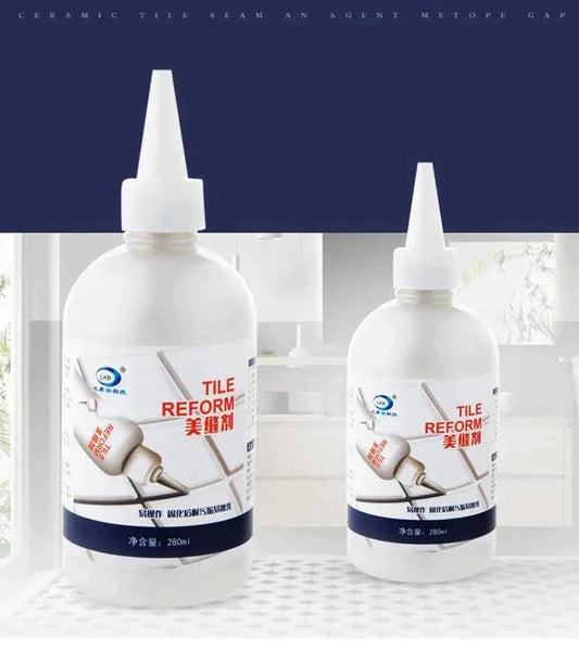 sp سائل إصلاح فراغات البلاط الأصلي(عبوة والثانية مجاناً) - Gulf Shop KSA